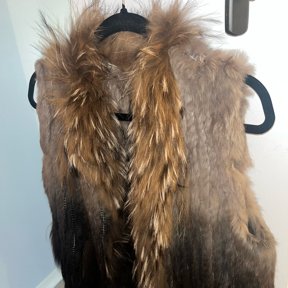 Rabbit Fur Vest